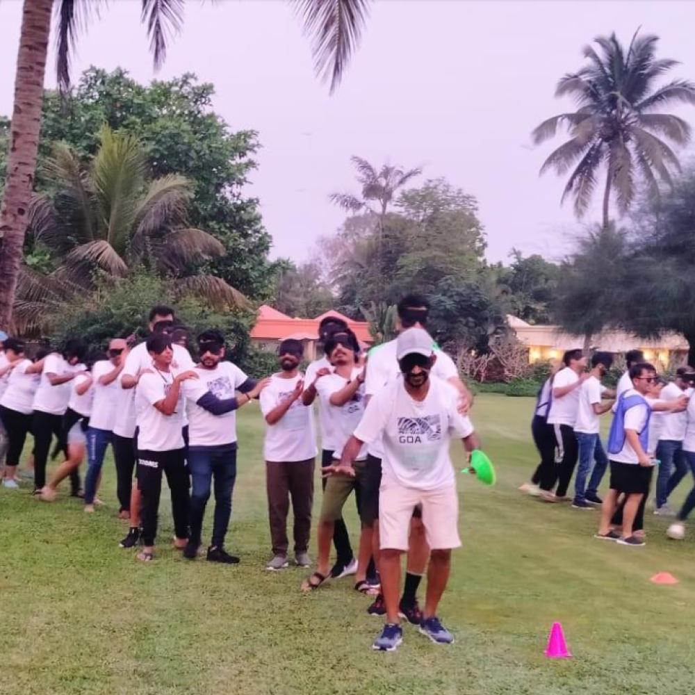 Blindfolded Trust Walk